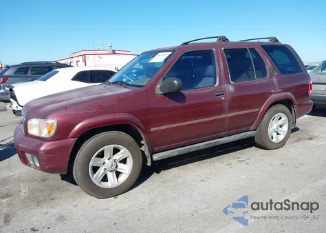 2002 Nissan Pathfinder Le from USA, damaged, VIN JN8DR09X02W661006